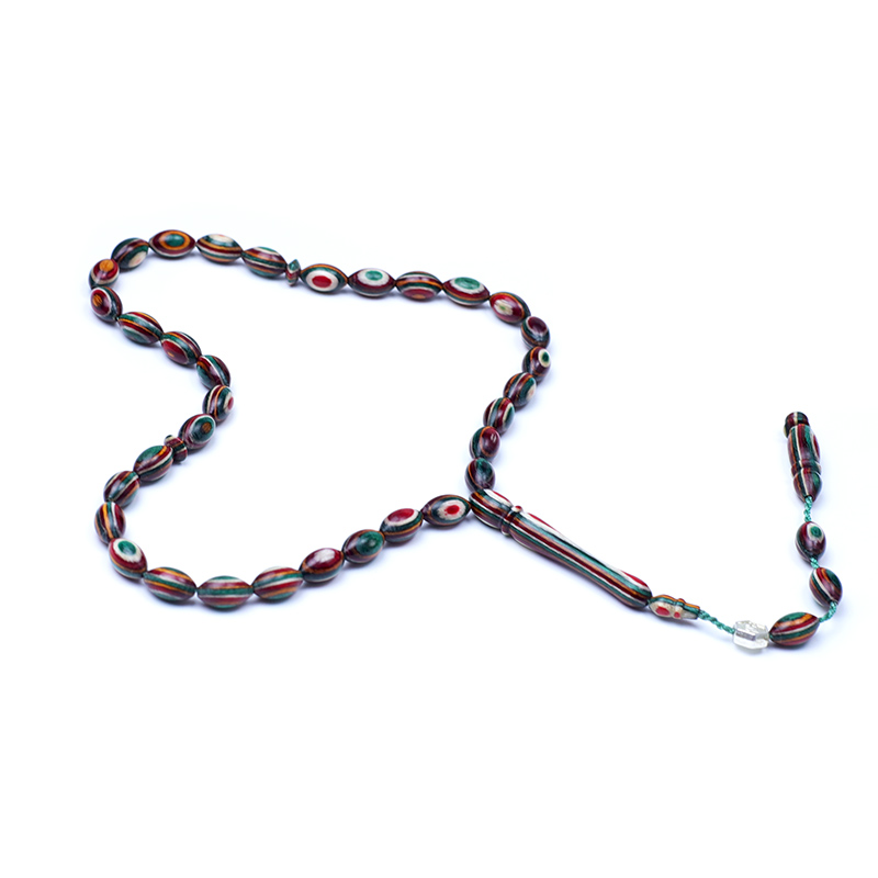 Arpa Kesim Küçük Boy Kafur Ağacı Tesbih 6x10mm