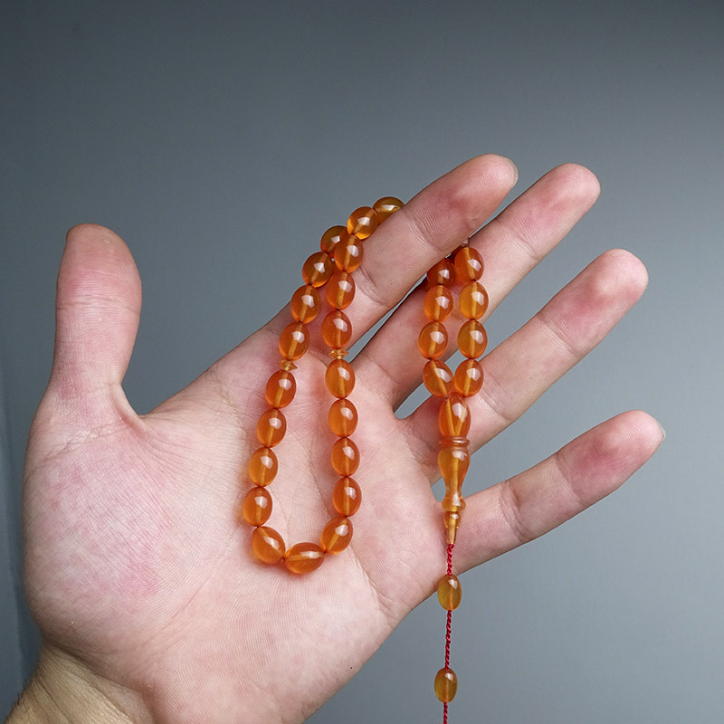  Turuncu Mişmişi Renkli Ateş Kehribarı 