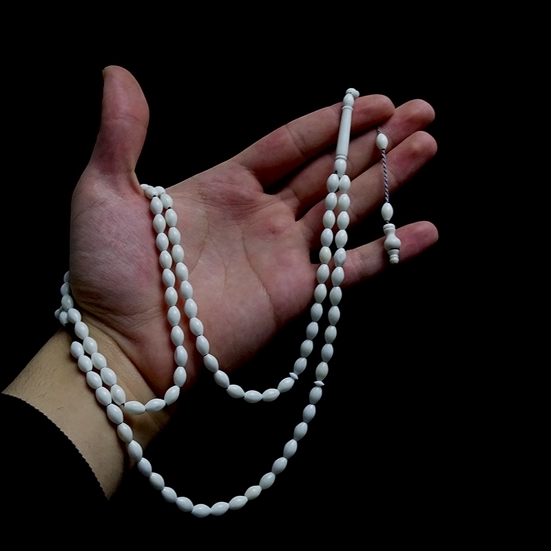 Beyzi Kesim 99 Luk Deve Kemiği Tesbih 