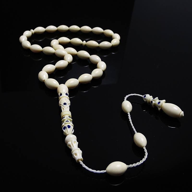 Doğal Materyalden Özel  İmame İşçilikli Tesbih 