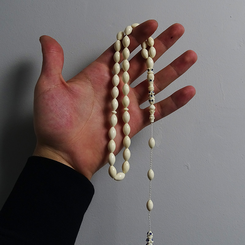 Doğal Materyalden Özel  İmame İşçilikli Tesbih 