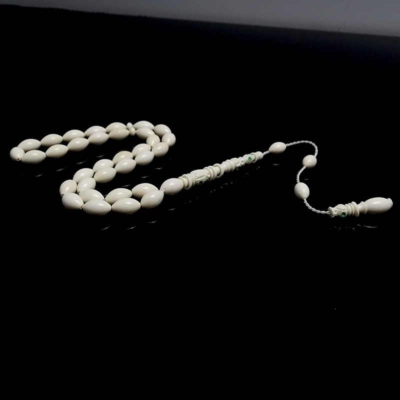 Doğal Materyalden Özel İmame İşçilikli D.Tesbih