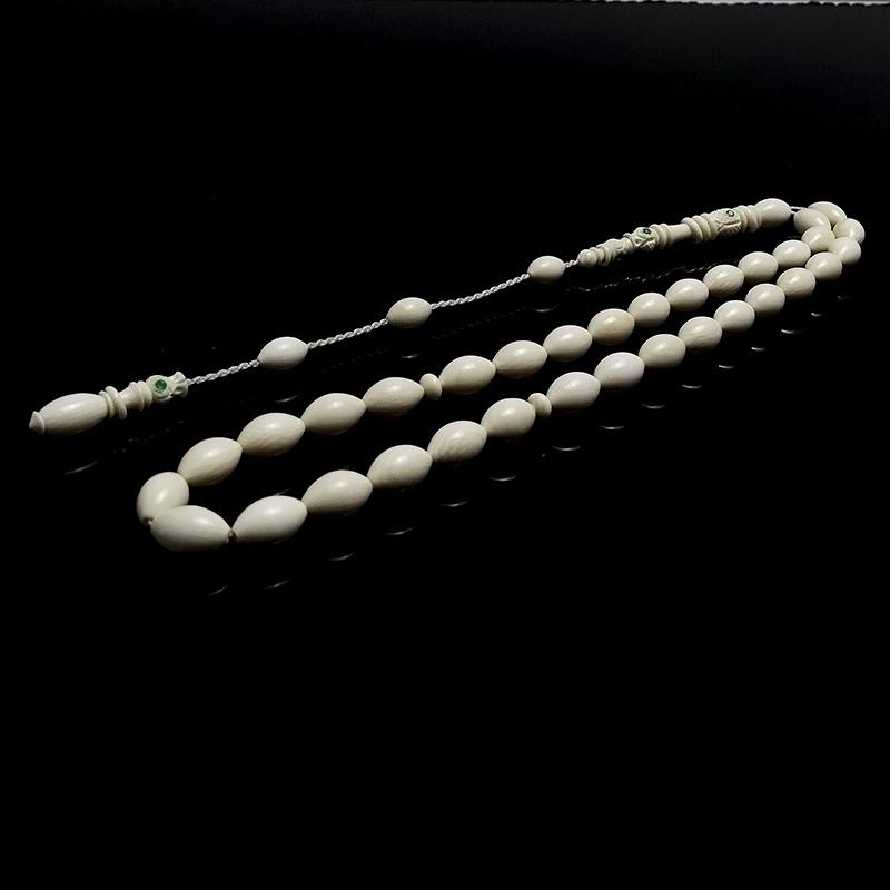 Doğal Materyalden Özel İmame İşçilikli D.Tesbih