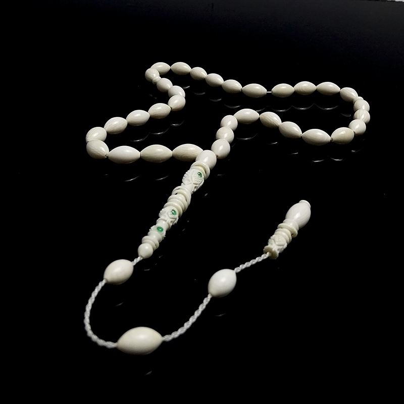 Doğal Materyalden Özel İmame İşçilikli D.Tesbih