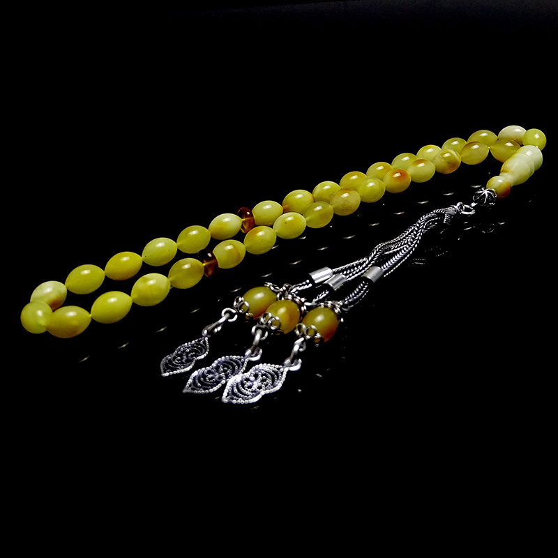 El Boy Beyzi Kesim Damla Kehribarı [Sertifikası Mevcuttur ]