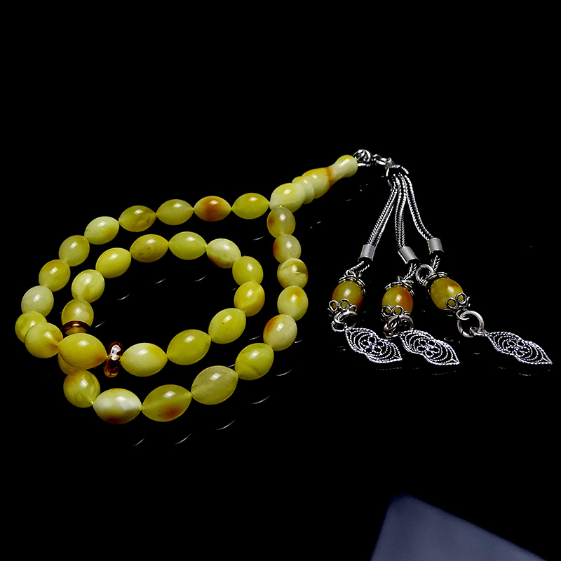 El Boy Beyzi Kesim Damla Kehribarı [Sertifikası Mevcuttur ]