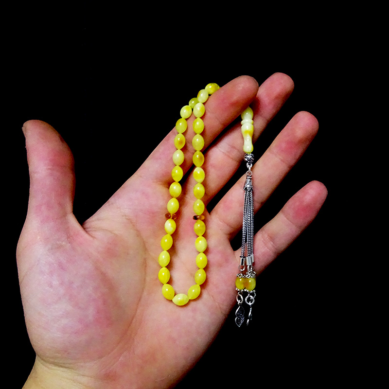 El Boy Beyzi Kesim Damla Kehribarı [Sertifikası Mevcuttur ]