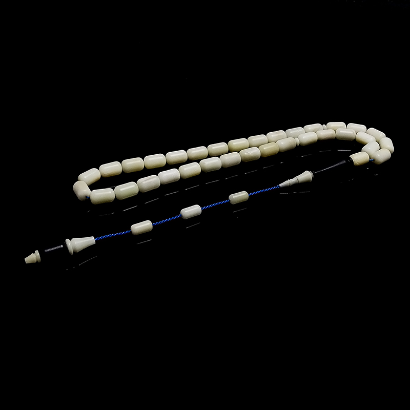 İmamesi Abanoz Ağacından Tasarlanmış Kapsül Model Narçıl Tesbih