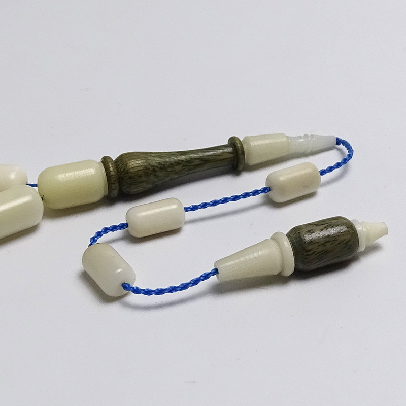 İmamesi Pelesenk Ağacından Tasarlanmış Kapsül Model Narçıl Tesbih