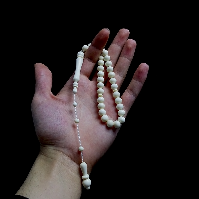 İstanbul Kesim Doğal Materyalden Fosil Tesbih