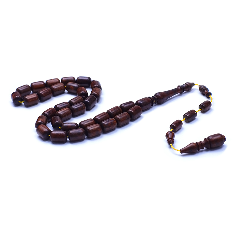 Kapsul Kesim Yılan Ağacı Tesbih 8x12 mm