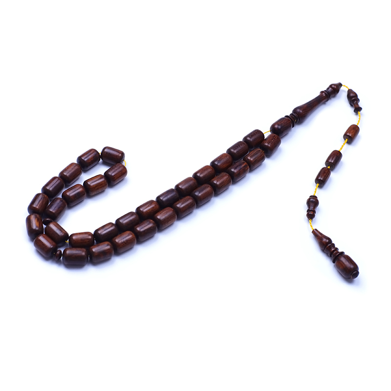 Kapsul Kesim Yılan Ağacı Tesbih 8x12 mm