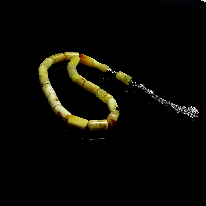 Kesme Model Gümüş Tasarımlı Maskot Damla Kehribarı 