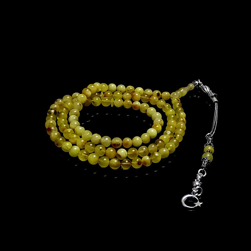 Mini Boy Damla Kehribarından Namaz Tesbihi 