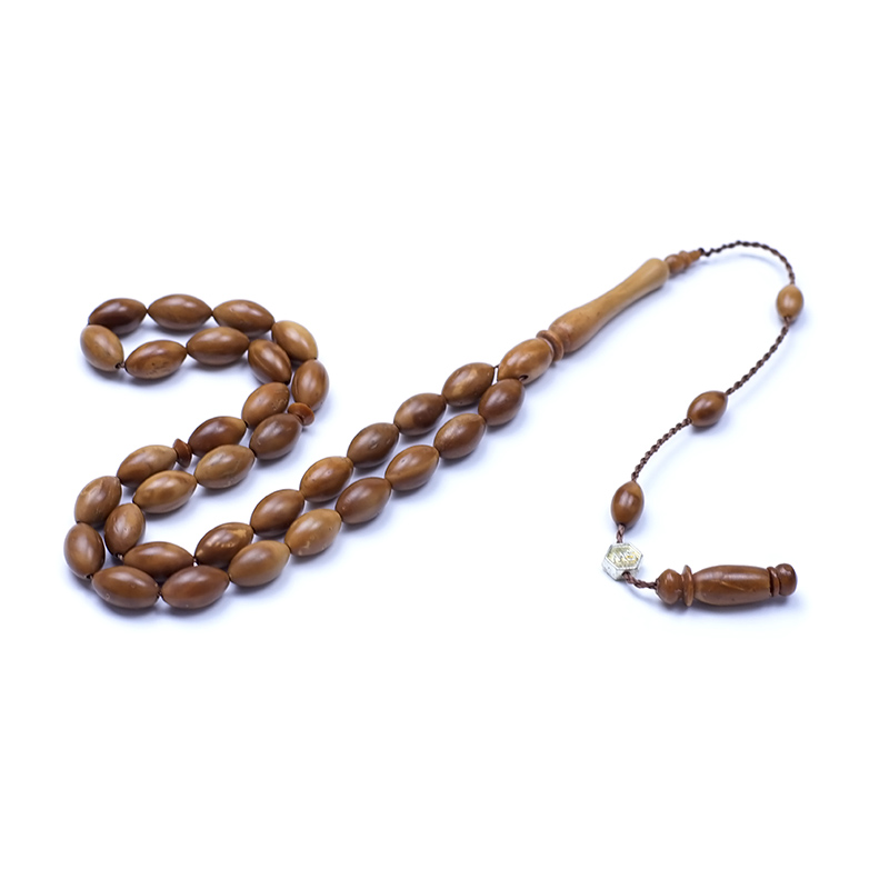 MS İmzalı Beyzi Kesim Kuka Tesbih 7x12mm