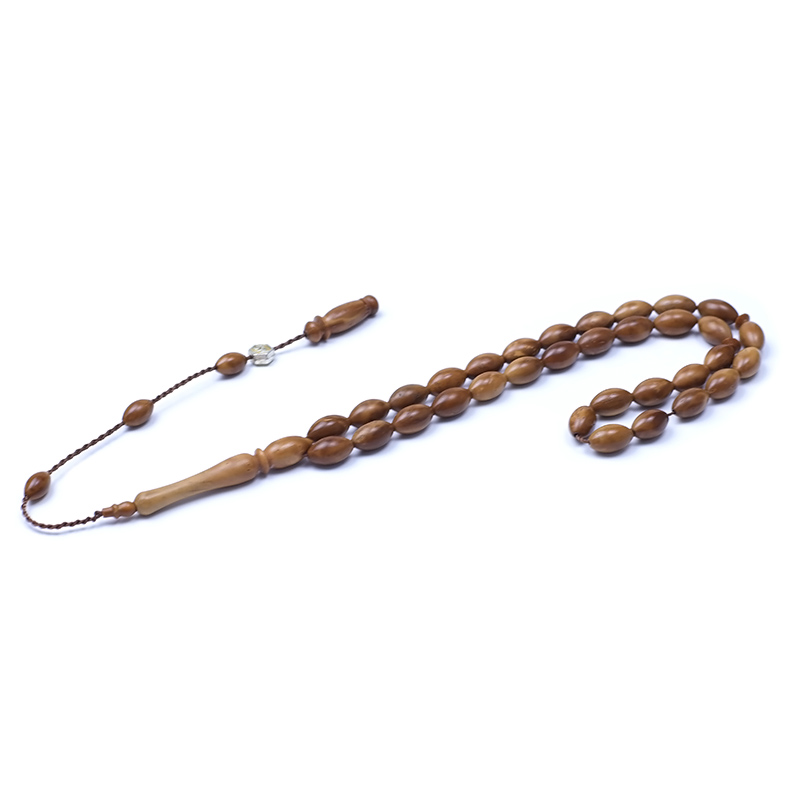 MS İmzalı Beyzi Kesim Kuka Tesbih 7x12mm