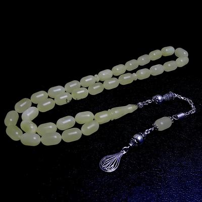 Ukrayna Orijinal Kaya Damla Kehribar Tesbih